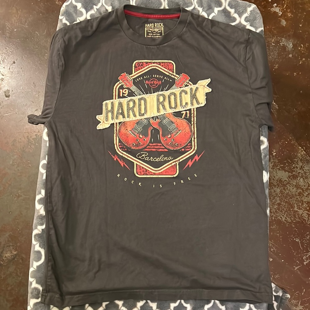 Hard Rock Cafe Shirt from Barcelona Spain